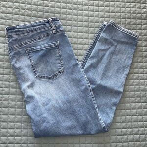 Buffalo David Bitton Jeans Women Aubrey Mid Rise Stretch Super Soft Ankle 14/34